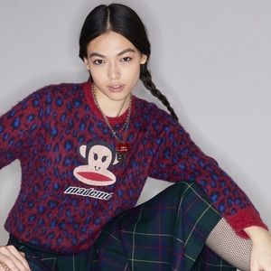 NWT MadeMe X Paul Frank Brushed Sweater